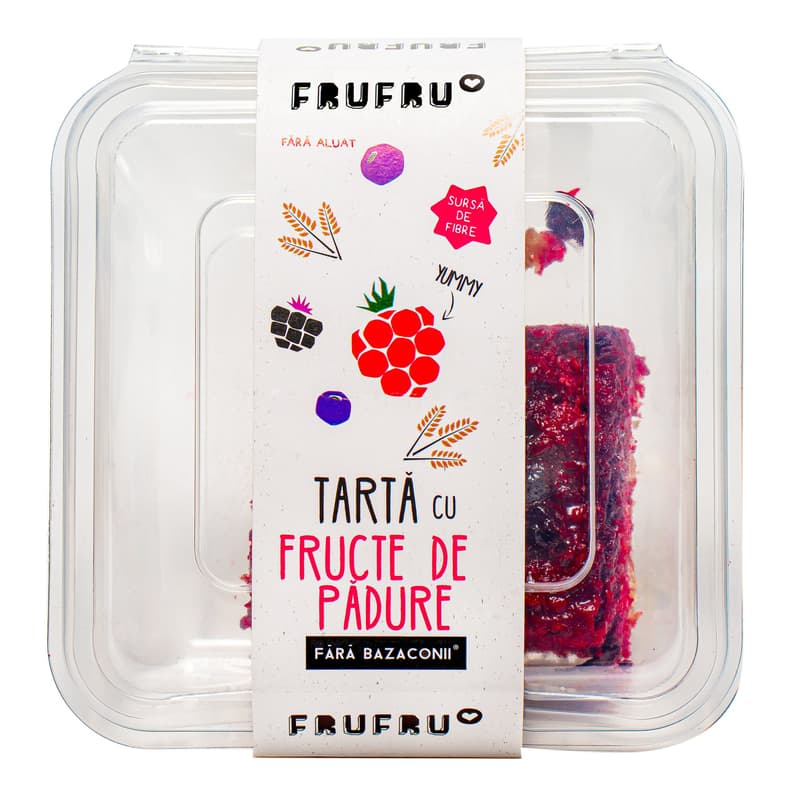 FRUFRU Tarta cu fructe de padure