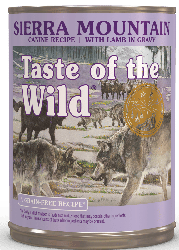 Taste of The Wild Sierra Mountain Wet Dog Food