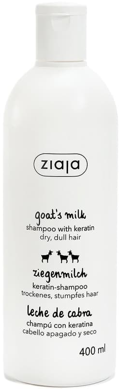 Ziaja Goat’s Milk Sampon pentru par cu keratina