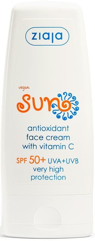 Ziaja Sun - Antioxidant Face Cream, SPF 50