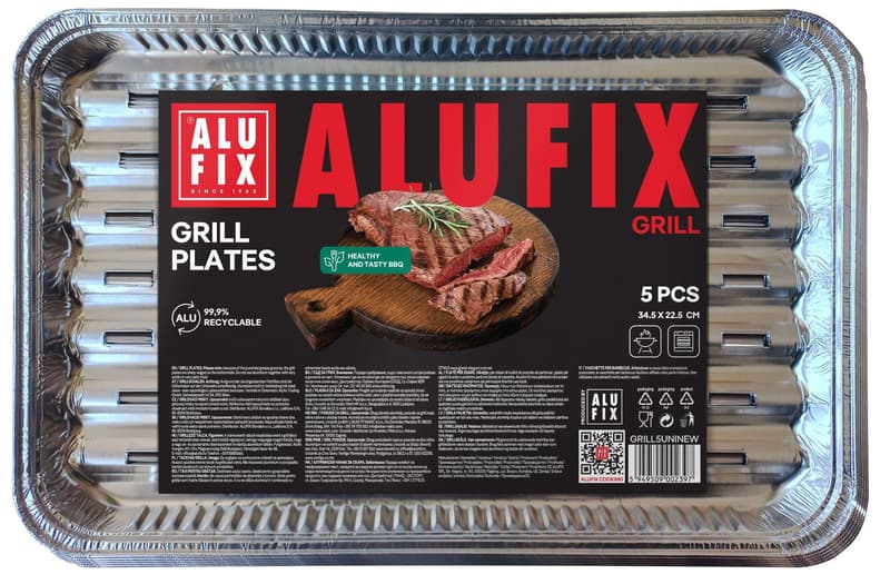 ALUFIX Aluminium grill tray