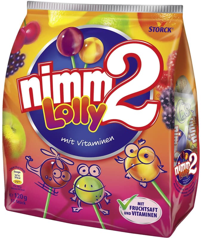 Nimm 2 Lolly Acadele cu vitamine 12x10g
