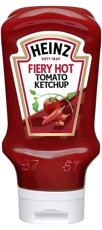 Heinz KETCHUP TOP DOWN SPICY 400ML