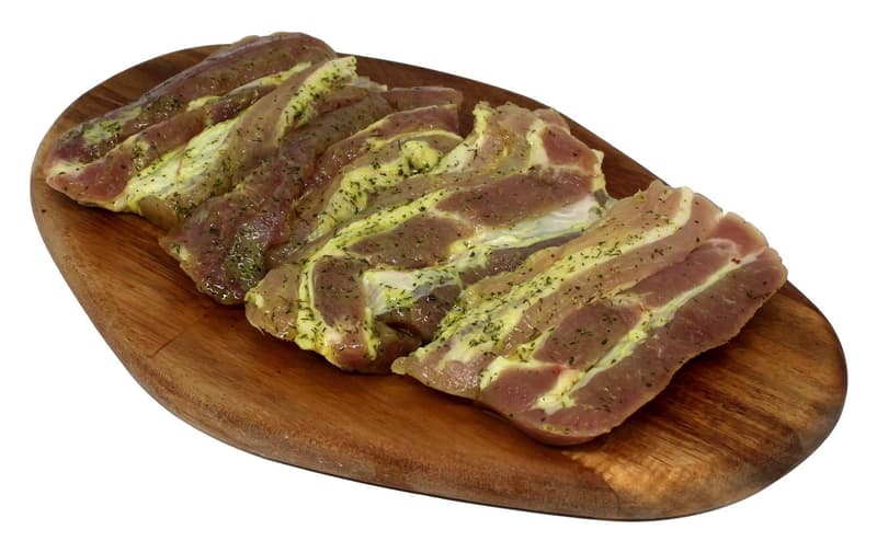 MEAT AND SALT Pork Loin with Butter and Garlic