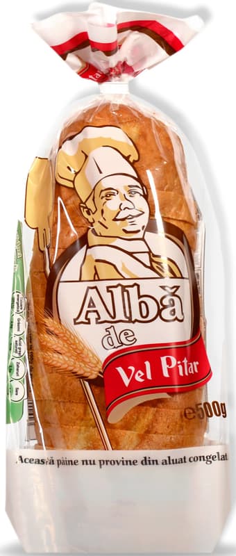 Vel Pitar Paine alba feliata