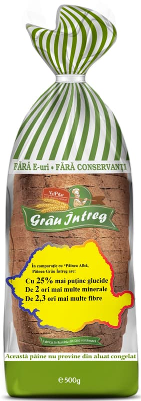 Vel Pitar Whole wheat bread