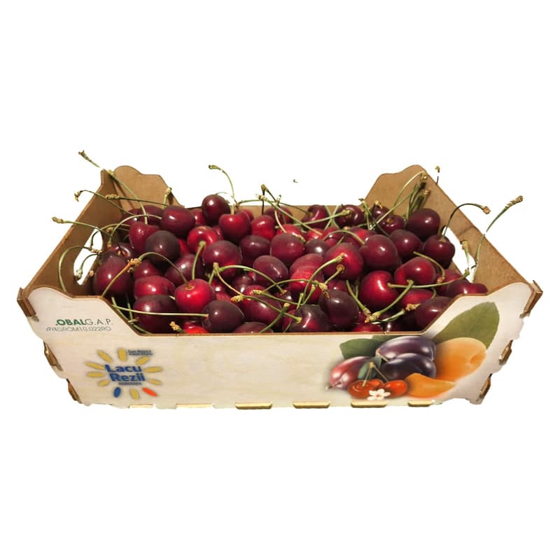 Lacul Rezii Cirese romanesti premium lada de 2 kg