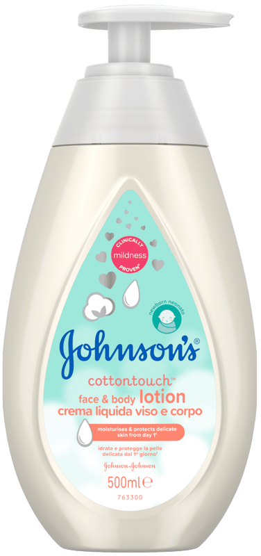 Johnson's Baby Cotton Touch Lotiune pentru fata si corp