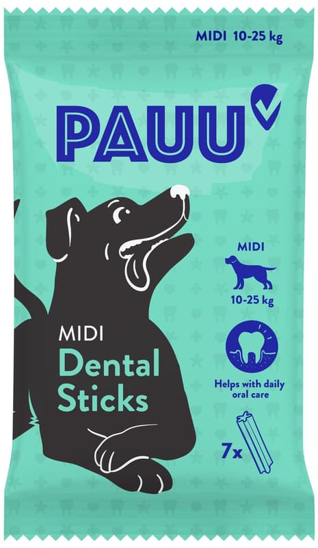 Pauu Batoane dentare pentru caini de talie medie