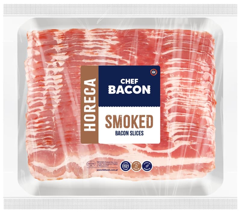 CHEF Thick Sliced Bacon for American-Style Frying