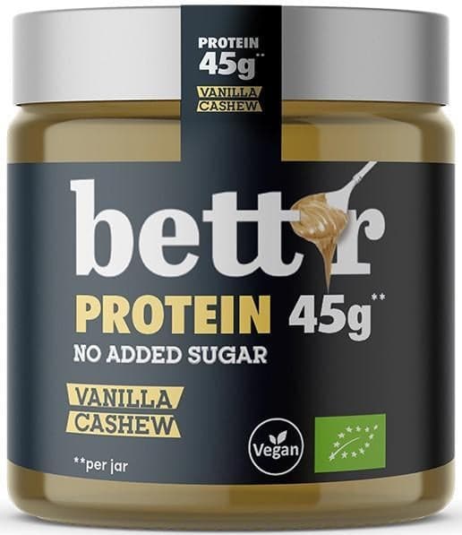 Bettr Cashew and vanilla protein spread with no added sugar