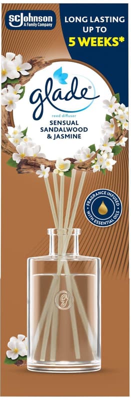 Glade Reeds Sensual Sandalwood & Jasmine Scented Chopsticks