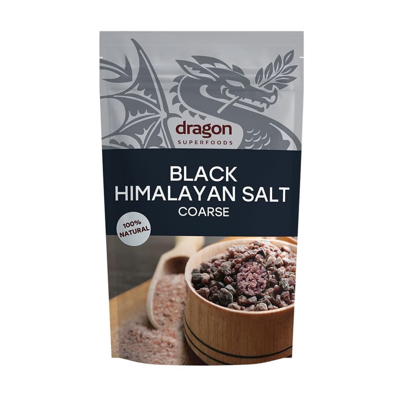 Dragon Superfoods ECO Sare neagra de Himalaya, grunjoasa