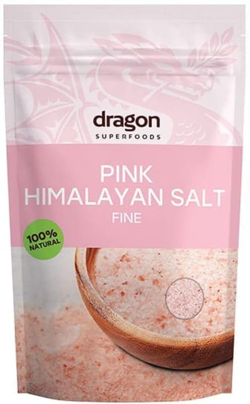 Dragon Superfoods ECO Sare roz de Himalaya, fina