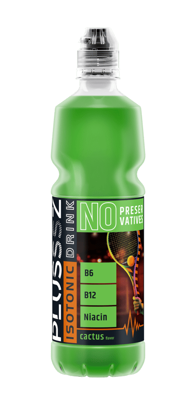 Plusssz Isotonic Sportcap Cactus Apa vitaminizata pet
