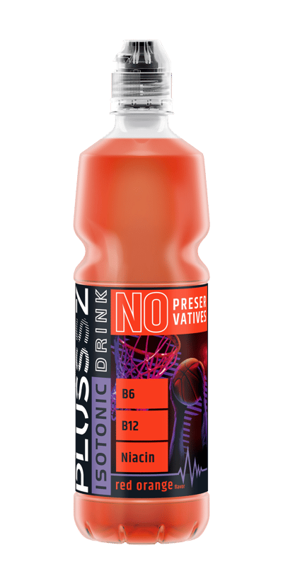 Plusssz Isotonic Sportcap Portocale Rosii Apa vitaminizata