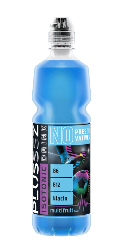 Plusssz Isotonic Sportcap Multifruct Apa vitaminizata