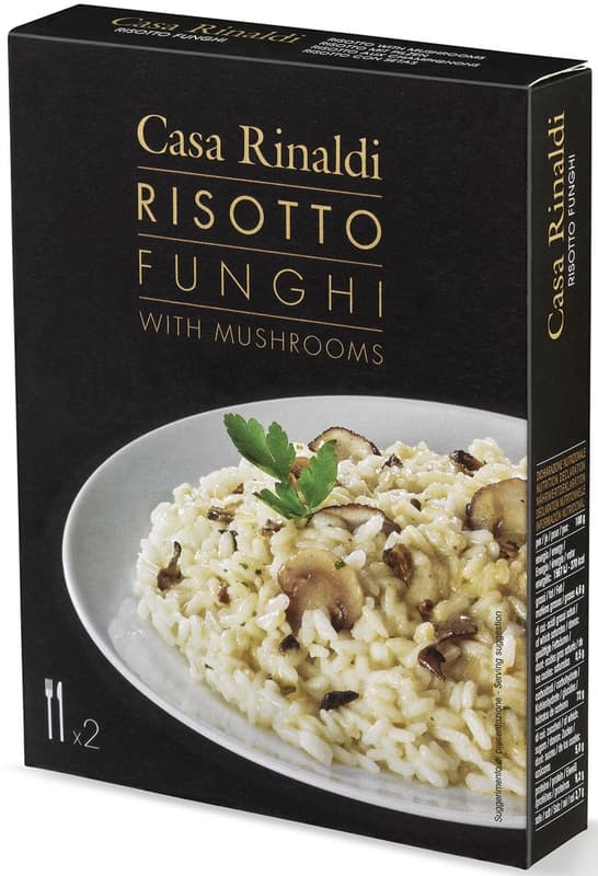 Casa Rinaldi Risotto with porcini mushrooms