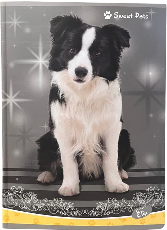 Elisa Caiet TIP2, 36 file, 80gsm, coperta carton 300gsm, design sweet pets