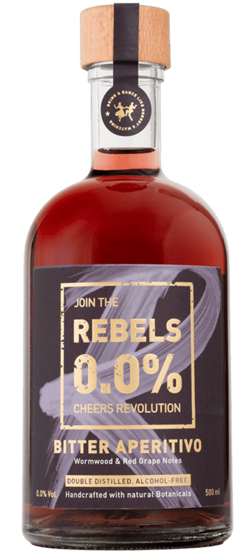 Rebels 0.0% Bitter Aperitivo Aperitif fara alcool