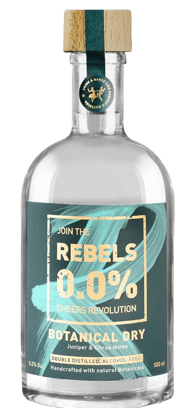 Rebels 0.0% Botanical Dry Gin fara alcool