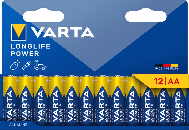 Varta Longlife Power AA Batteries