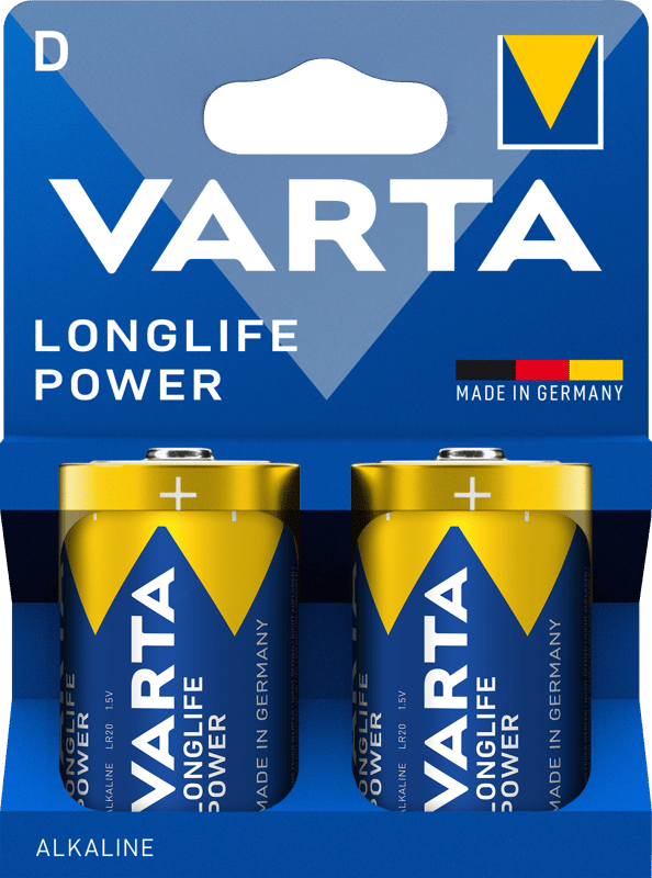 Varta Longlife Power D Batteries