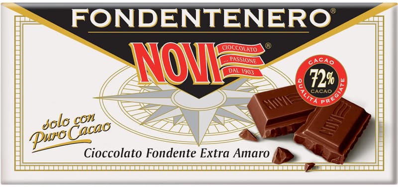 Novi Ciocolata extra amaruie 72% cacao, fara gluten