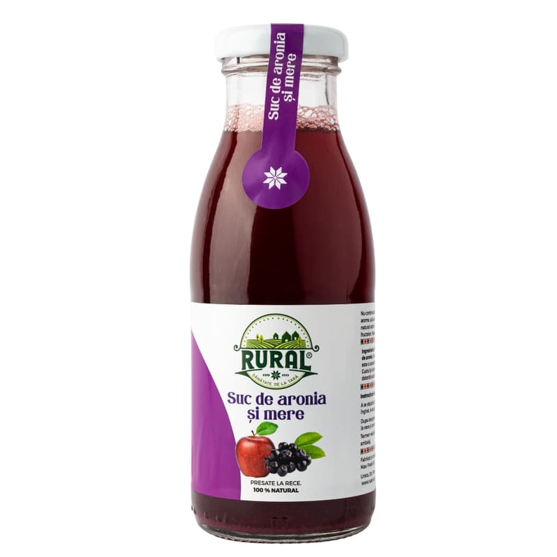 Rural Suc natural de aronia si mere