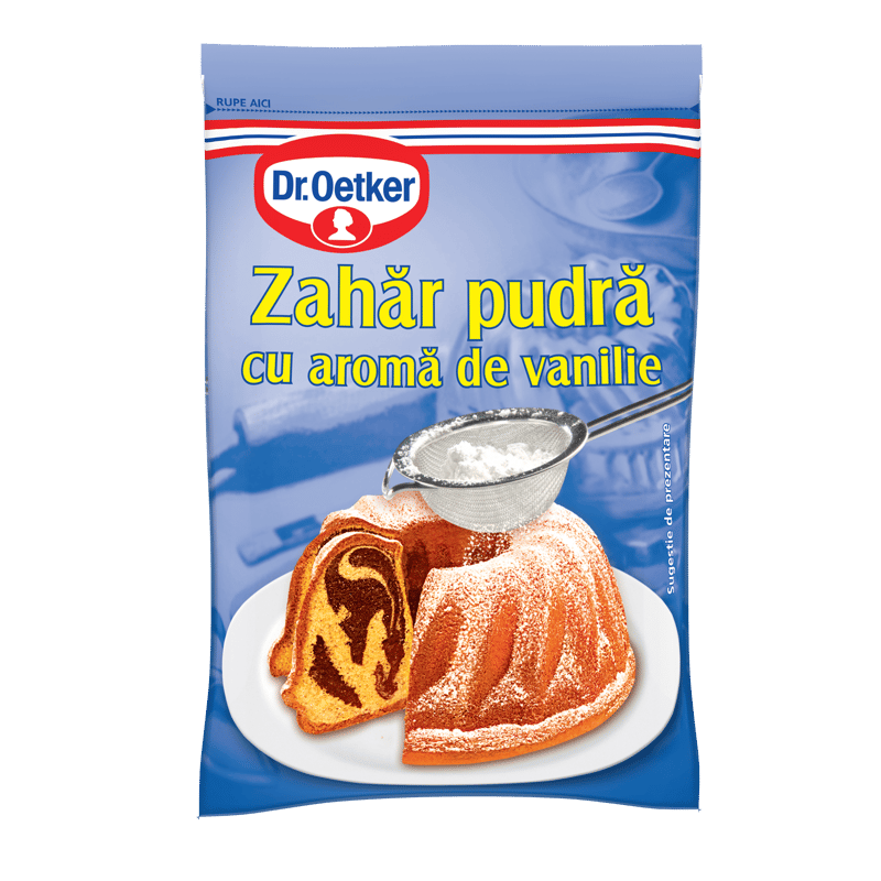 Dr.Oetker Zahar Pudra cu aroma de vanilie
