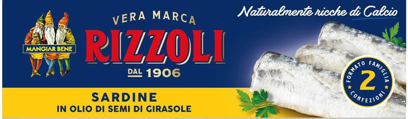 Rizzoli Sardines 2x120g