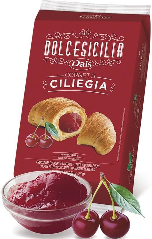 Dais Croissant cu cirese 6x45g