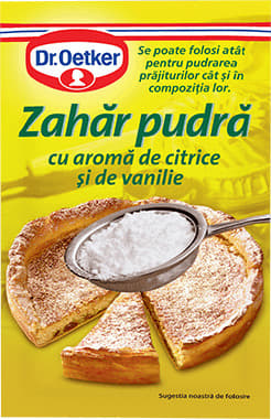 Dr. Oetker Citrus and Vanilla Flavoured Icing Sugar