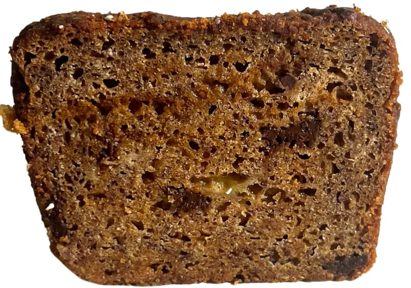Loreluna Banana Bread with Chocolate