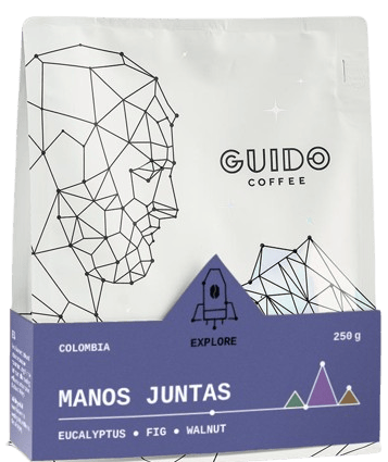 Guido Explore Columbia Manos Juntas Cafea boabe
