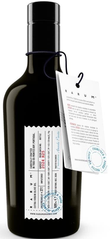 Rarum Ulei de masline extra virgin, micro-lot no. R25/2024