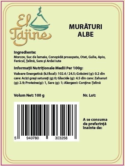 El Tajine White Pickles