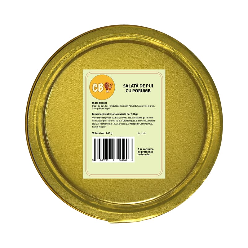 Crave Bites Salata de pui cu porumb