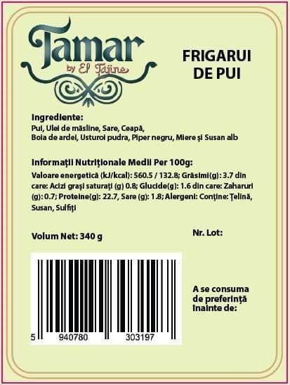 Tamar Frigarui de pui
