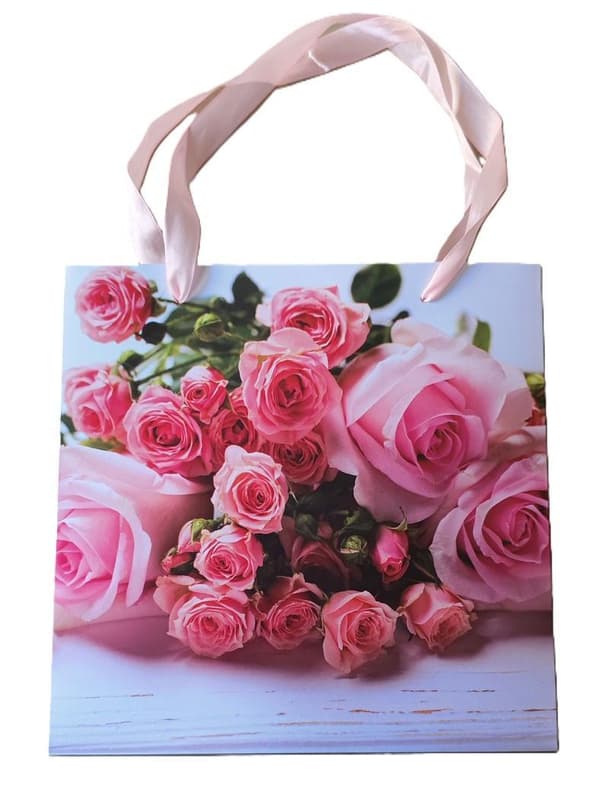 Large flower bag 25 x 25 x 25 cm