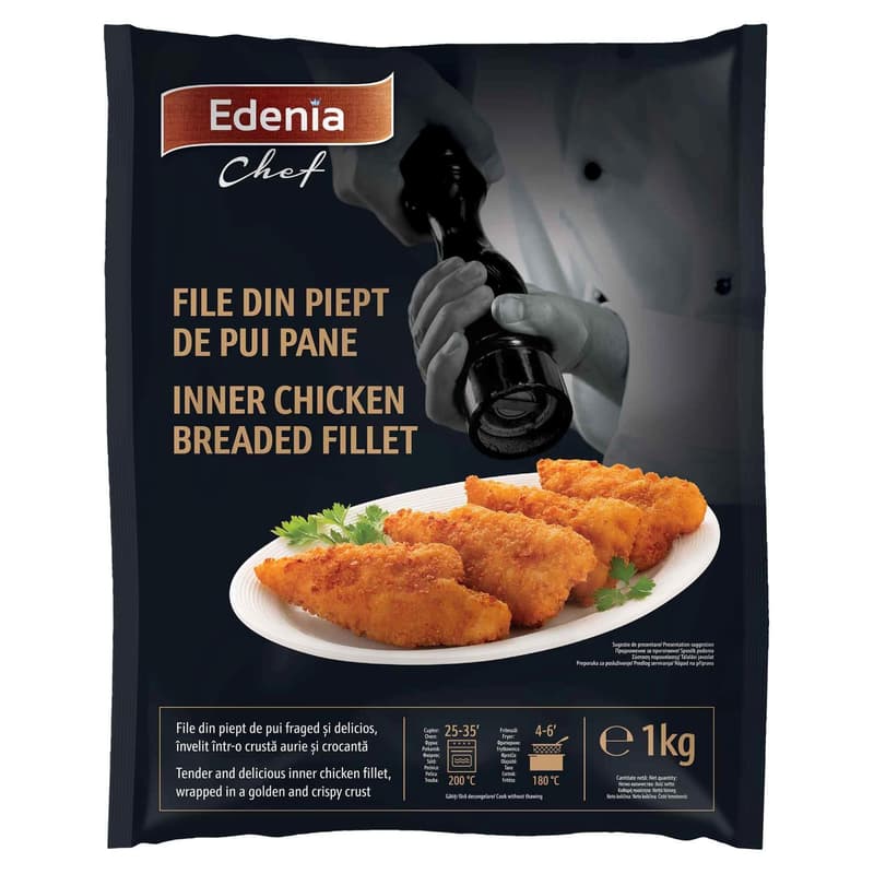 Edenia Chef File din piept de pui pane