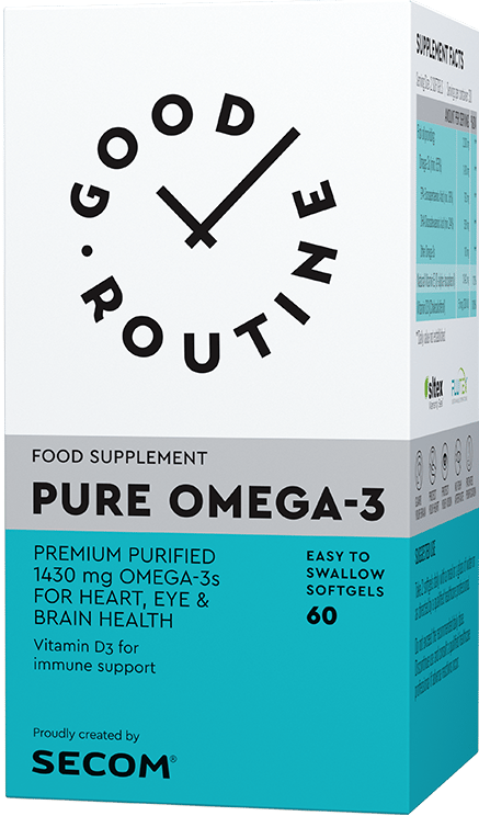 Secom Pure Omega-3 softgels