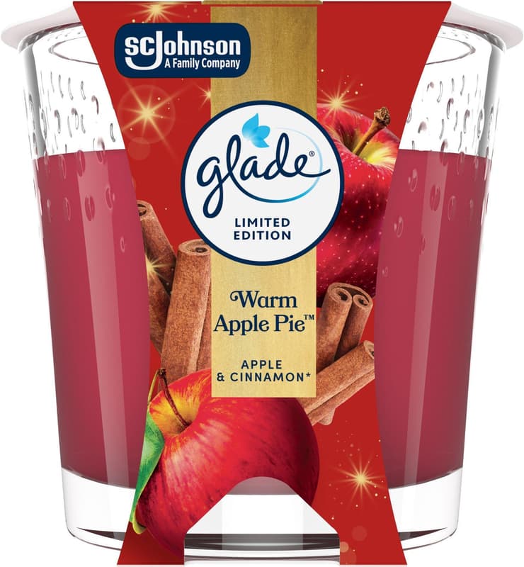 Glade Candle Warm Apple Pie 112g