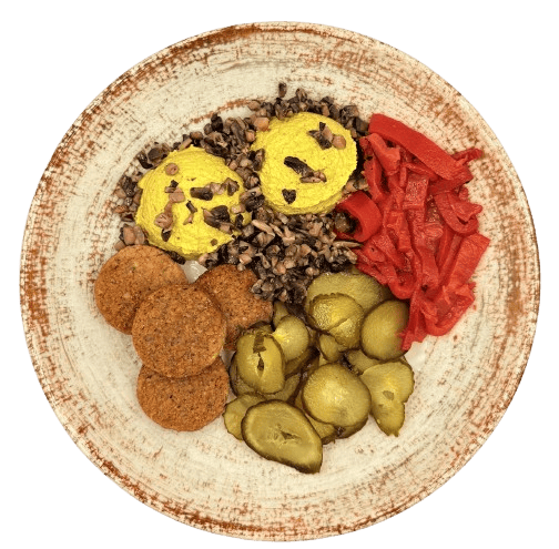 Sara Green Bowl cu hummus & falafel de post