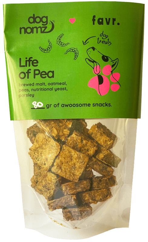 Dognomz Life of Pea Snack catei cu mazare si ovaz