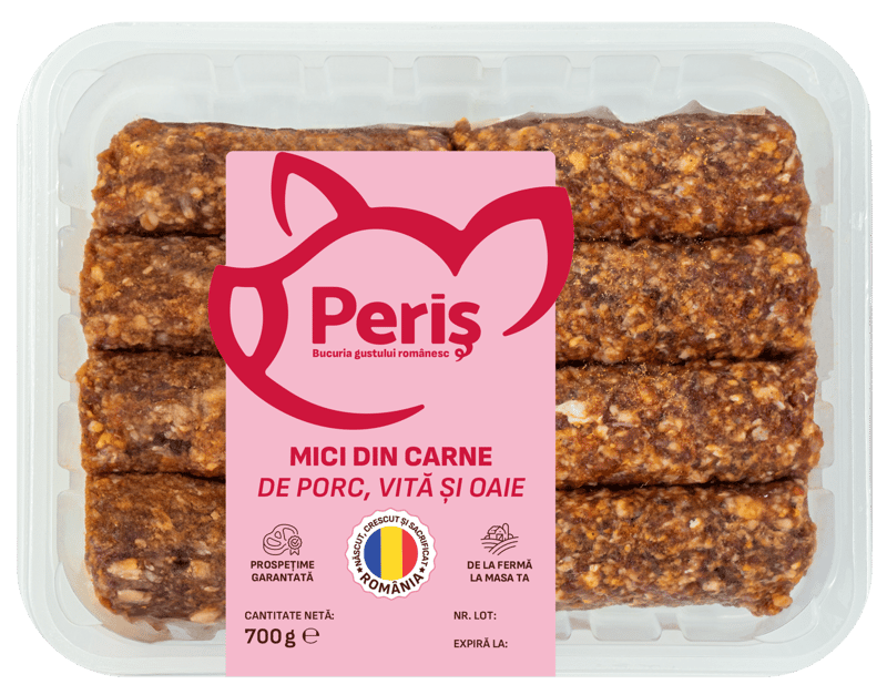 PERIS Mici din carne de porc, vita si oaie