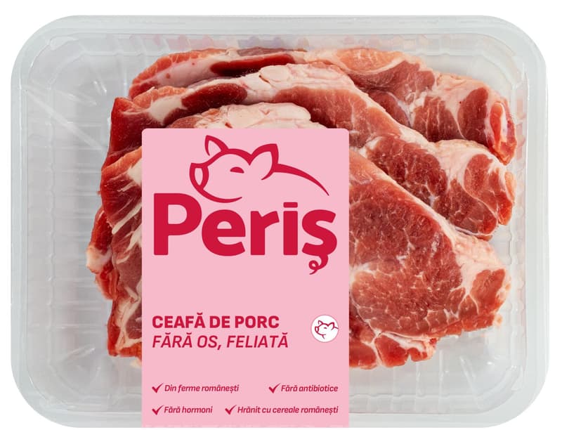 PERIS Ceafa de porc fara os, feliata