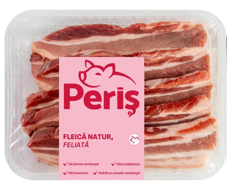 PERIS Natural pork belly slices