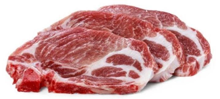 CARNE SI SARE Ceafa de porc feliata cu os