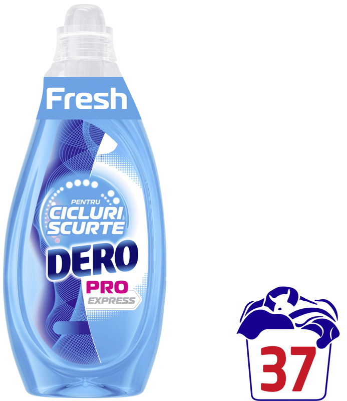Dero Pro Express Fresh Detergent lichid, 37 spalari
